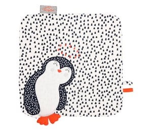 Knuffel met pinguïnpatroon