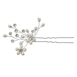 Haarspeld 12 cm Zilverkleurig Metaal
