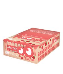 Roobar sour cherry bar covered with white glaze, organic, Roobar, 30g