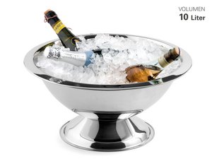 Champagnerkühler aus Edelstahl