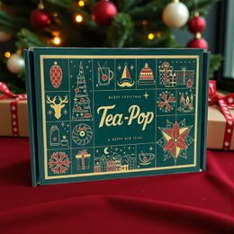  Handmade gourmet tea gift box with 6 delicious premium tea blends for all occasions. Includes a variety of flavors and shapes like stars.