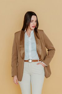 BROWN CHICAGO BLAZER