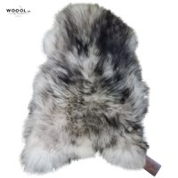 WOOOL Sheepskin - Icelandic White Black