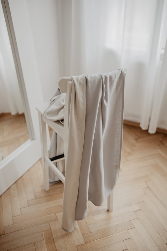 Eco Babywearing vævet wrap Grå Minimalistisk