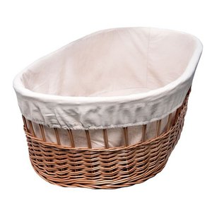 Wickelkorb mit Bio-Einlage und Matratze
