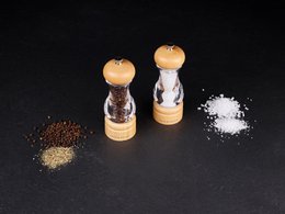 Precision+ 105 Akryl & Bøg Peber- og Saltmølle Sæt 16,5cm