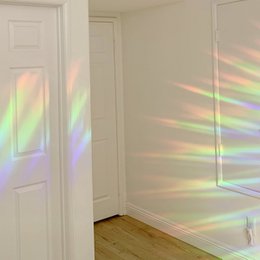 Rainbowmaker vinduesmærkat / kort - Enhjørning