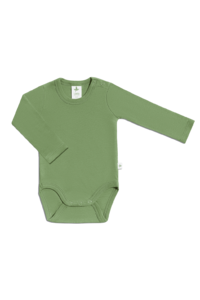 2005WG | Baby Langarmbody - Waldgrün