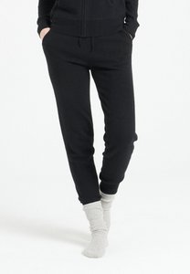 LILLY 11 Black Cashmere Sweatpants