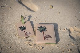 Überall das Paradies finden - Paspoorthoesje