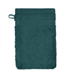 100% Cotton Washcloth Set Petrol