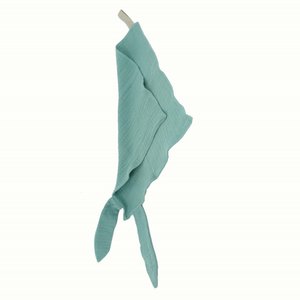 Baby cuddly toy / button Granite green OK 3511