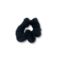 Scrunchie Original "Rib Black"