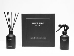 Geschenkbox am Kamin