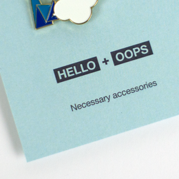 Pin | Ciao e ops | Smalto morbido