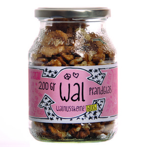 Wal - Walnusskerne-Bruch im Pfandglas BIO