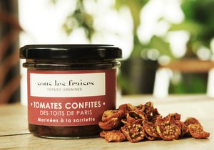 Savory marinated tomatoes