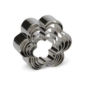 Patisse cookie cutter 5 pieces Flower