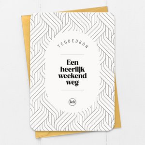 Voucher | A wonderful weekend away