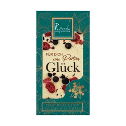Chocolat blanc premium - une portion de bonheur pour vous 95g