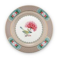 Plate Blushing Birds Khaki 17cm