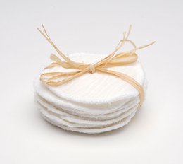Muslin make-up removal pads (set of 10)