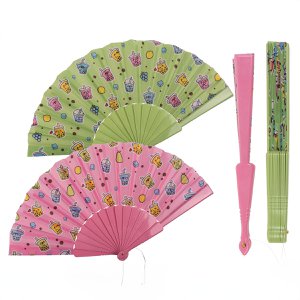 Fan, bubble tea