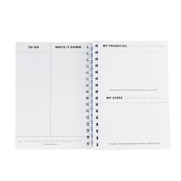 Plan Your Work A5 Planner - Pink