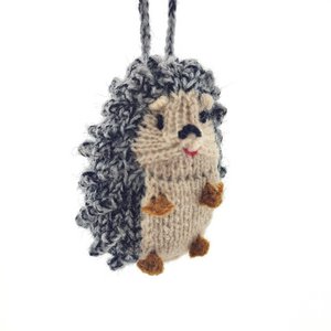 Knitted hedgehog