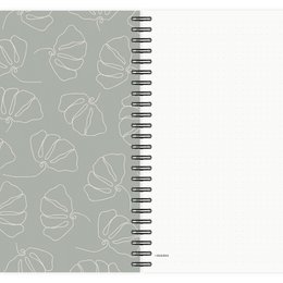 Notizblock Line Flowers A5