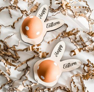 Eierdopje paashaas | Happy Eastern