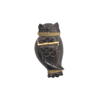 Artisanal Ox Horn Box - Big Owl