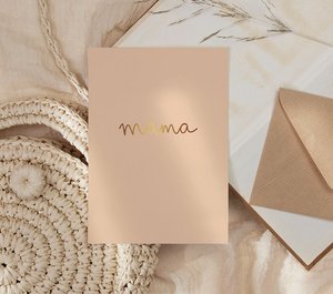 Map | With gold foil Mommy