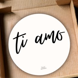 Scatola pizza: ti amo - Decocard