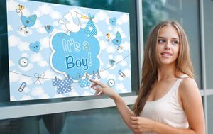 WOLKEN Raamvlag OK 8050