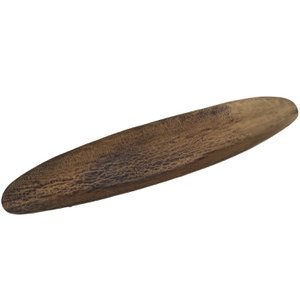 ALUMINIUM CENTRUM MET MAT OUD MESSING AFWERKING _61X13X4CM ST74212