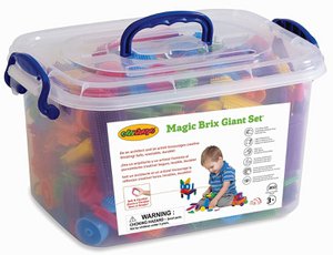 Edushape Sensorische bristle blocks Reusachtige Set - 360 stuks