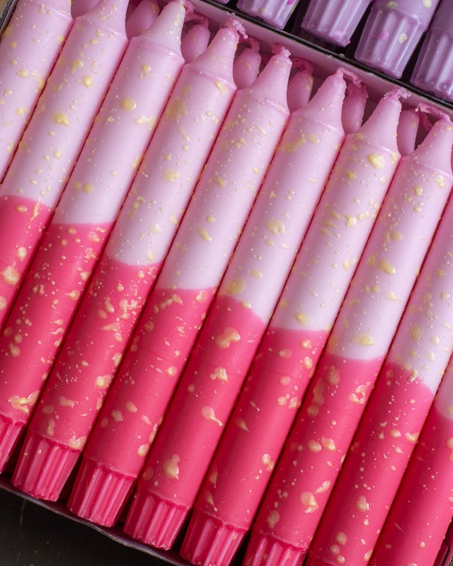 Taper candles -Summer Sunset Mix