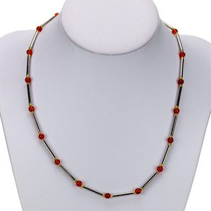 Stangketting carneool 4mm