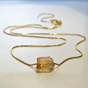 RAW stenen schuif ketting
