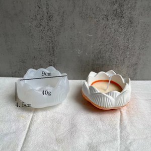 Neu in! Lotusförmiger Teelichthalter - aus Jesmonit