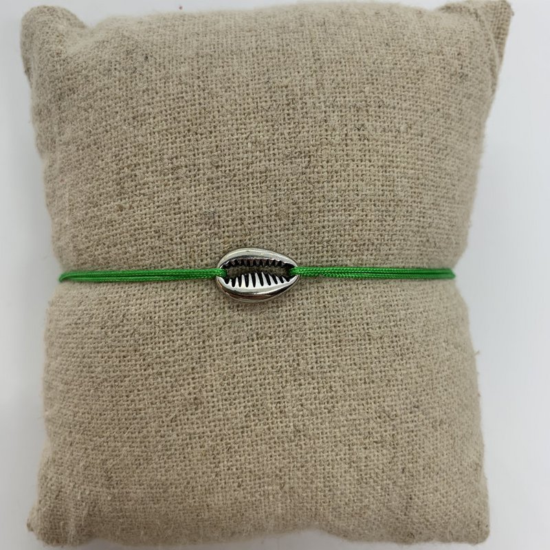 Lille Silver Shell armbånd
