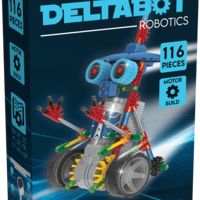 Science4you - Deltabot Robot Building Kit for Kids 8-14 Years - Build Your Own Robot with this Construction Kit, Robotics Kit with 117 Pieces, Educational Toys for 8 Year Olds, Stem Toys Age 8+