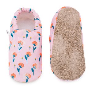 Babyschuhe - Frühlingsblumen