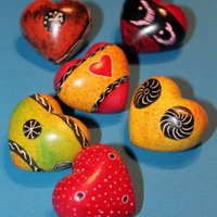 053 Mini heart pattern - soapstone