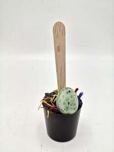 Dark drinking chocolate on a stick - Easter Copy