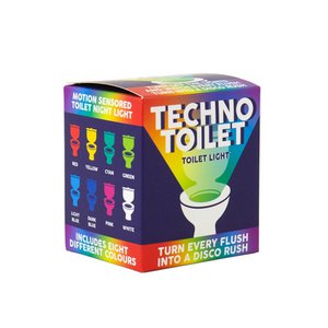 Gift Republic Toilettenlampe – Techno-Toilette