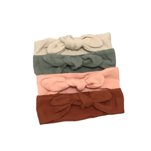 Honey tetra hair band with knot