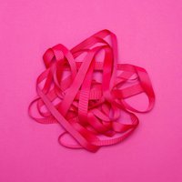 Pink gift ribbon, pink ribbon easy to tie, 16mm x 5m pink grosgrain ribbon for wrapping gifts