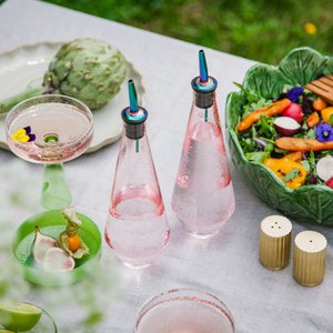 Oil and Vinegar set Claude, pink